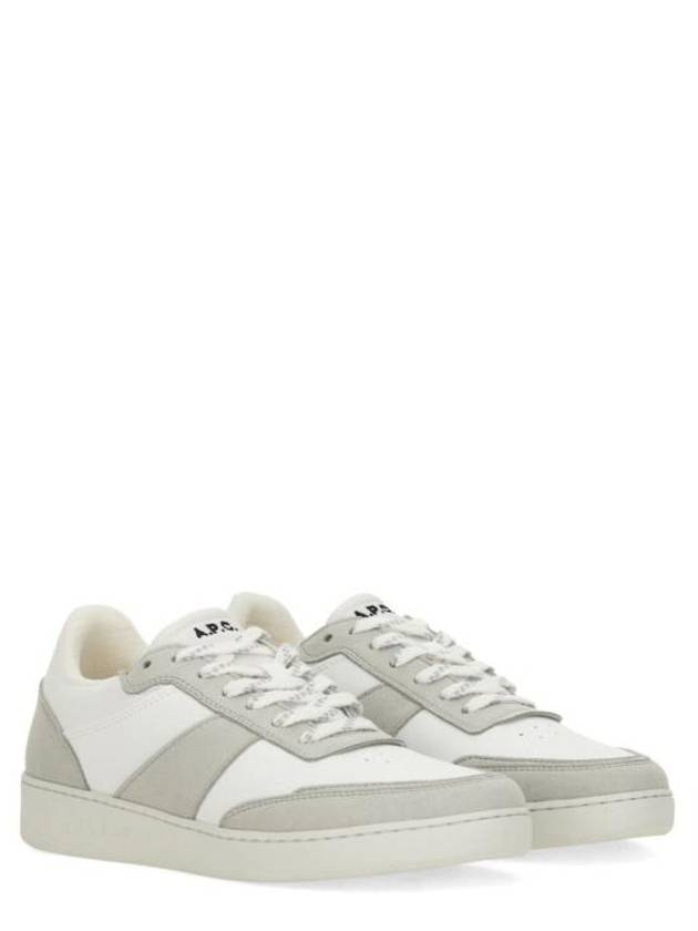 Pain Leather Low Top Sneakers White - A.P.C. - BALAAN 3