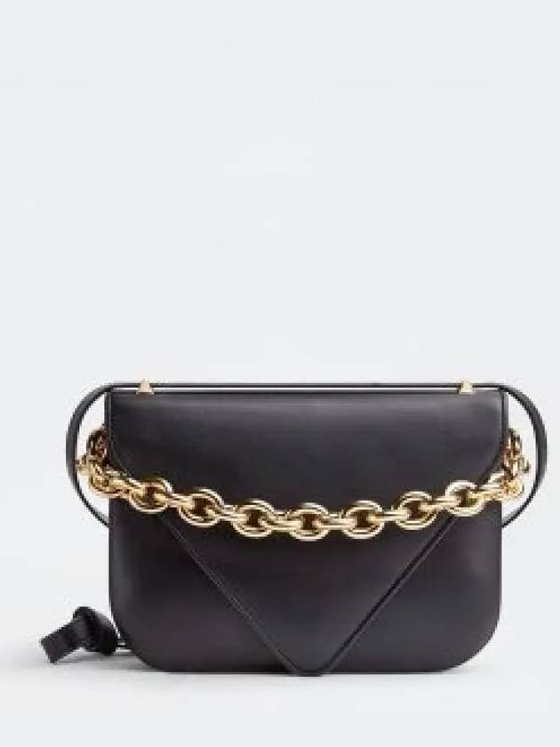 Mount Chain Shoulder Bag Black - BOTTEGA VENETA - BALAAN 2