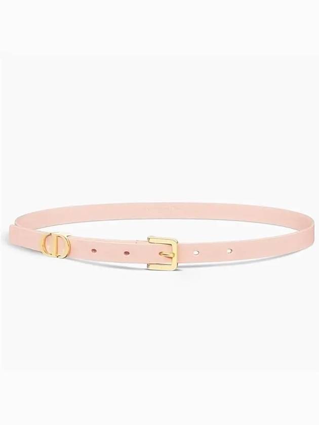 30 Montaine Loop Calfskin Belt Light Pink - DIOR - BALAAN 2