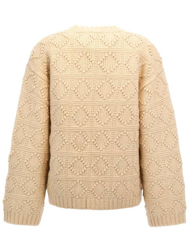 Ganni 'Bubble Knit' Worked Sweater - GANNI - BALAAN 5