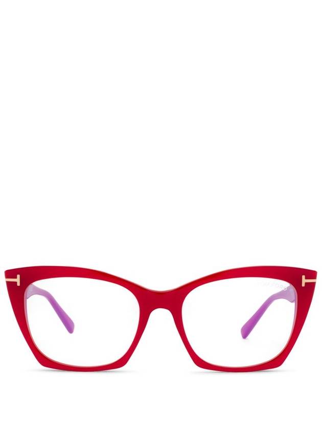 Eyewear Men's Cat Eye Plastic Glasses Shiny Fiery Pink - TOM FORD - BALAAN 2