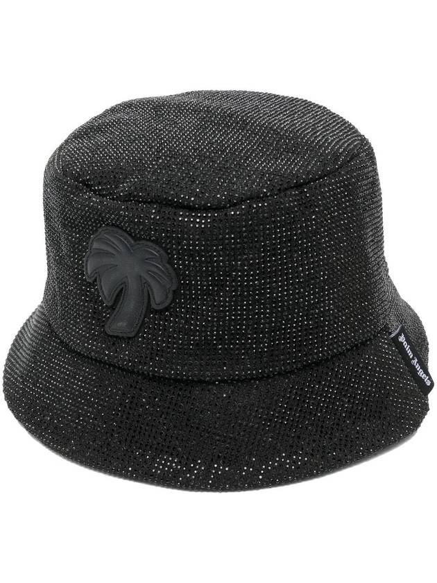 23 ss Big Palm Bucket Hat PWLA027S23FAB0011010 B0710229484 - PALM ANGELS - BALAAN 1