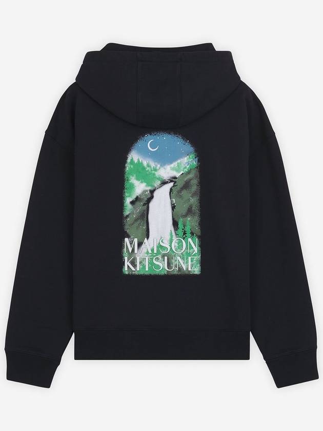 MAISON KITSUNÉ WATERFALL OVERSIZE HOODIE - MAISON KITSUNE - BALAAN 2