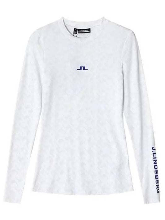 GWJT08474 A036 Tekla Crew Neck Golfwomen's Long Sleeve T-Shirt - J.LINDEBERG - BALAAN 1