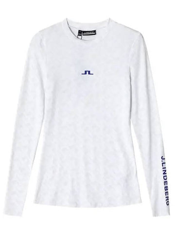 GWJT08474 A036 Tekla Crew Neck Golfwomen's Long Sleeve T-Shirt - J.LINDEBERG - BALAAN 1