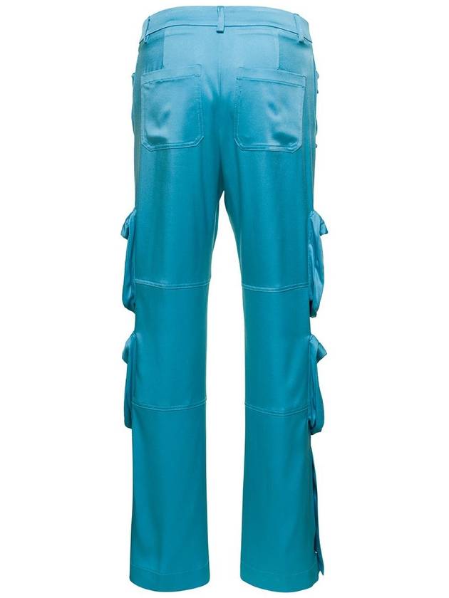 Straight Pants 2P067AN0699 Light blue - BLUMARINE - BALAAN 3