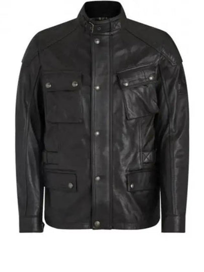 Turner Motorcycle Leather Jacket 105379 ATBLK - BELSTAFF - BALAAN 2