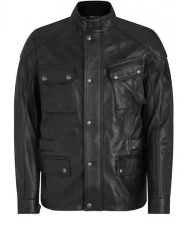 Turner Motorcycle Leather Jacket 105379 ATBLK - BELSTAFF - BALAAN 1