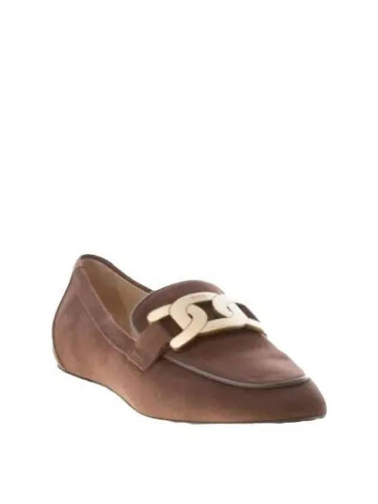 Women's Kate Suede Loafers Brown - TOD'S - BALAAN 2