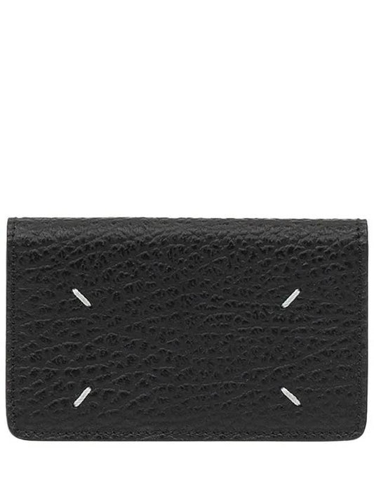 Stitch Card Wallet Black - MAISON MARGIELA - BALAAN 2