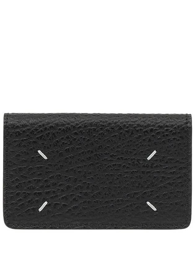 Stitch Card Wallet Black - MAISON MARGIELA - BALAAN 3