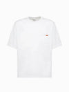 Logo Patch Short Sleeve T-Shirt White - ACNE STUDIOS - BALAAN 2