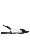 Women's Flat Shoes A98590 Black BPG - SERGIO ROSSI - BALAAN 1