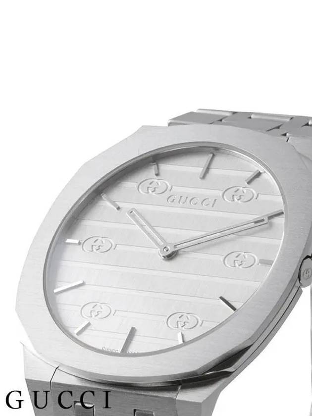 25H Metal Watch Silver - GUCCI - BALAAN 3