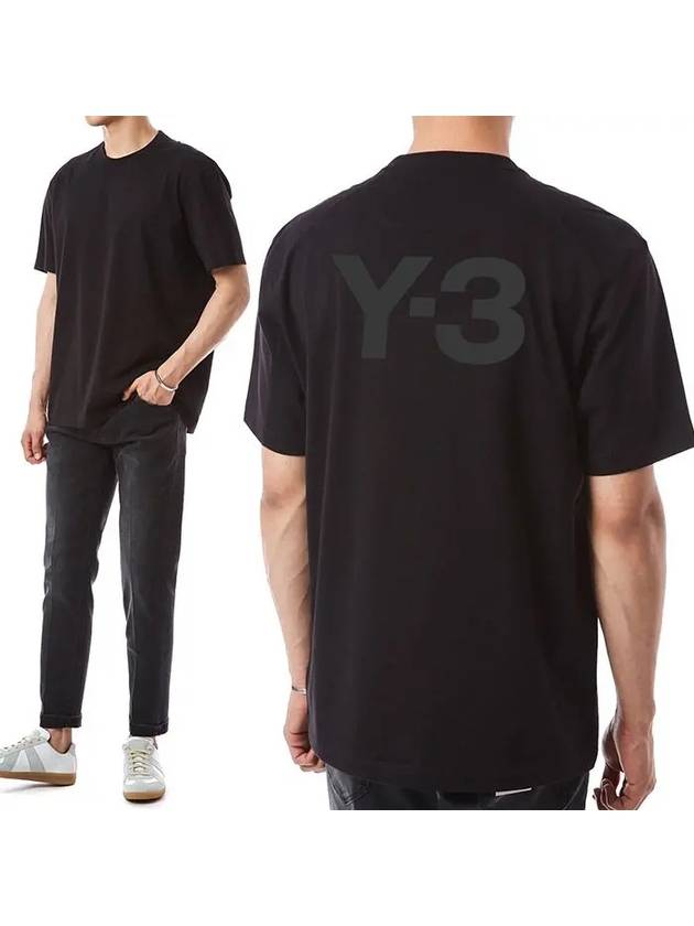 Y 3 M B LOGO TEE Big logo tee FN3348 - YOHJI YAMAMOTO - BALAAN 1