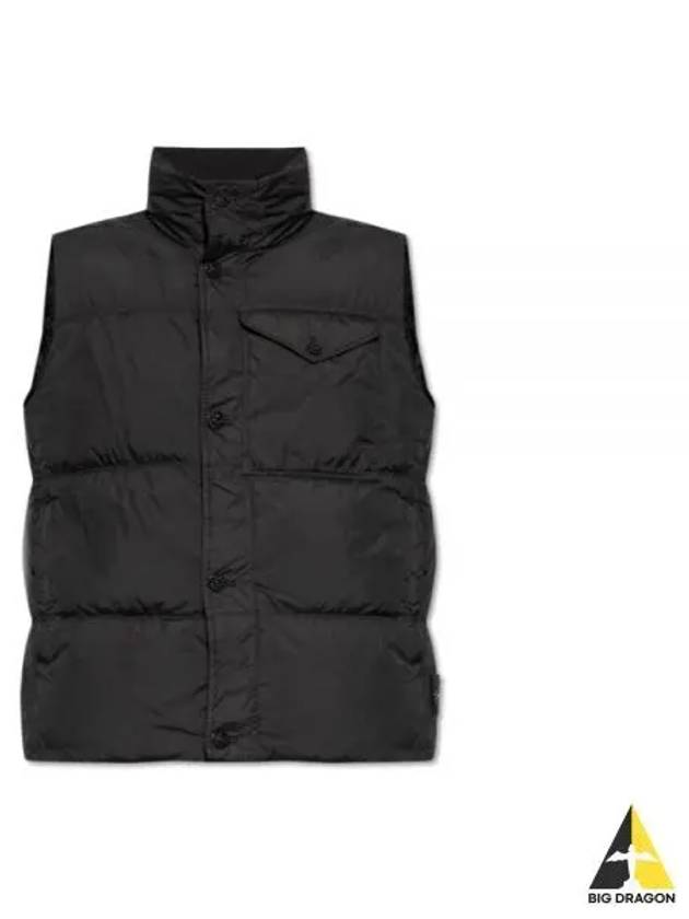 Crinkle Reps R-NY Down Vest Black - STONE ISLAND - BALAAN 2