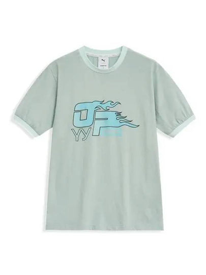 Baby Short Sleeve T-Shirt Sparkling Green - PUMA - BALAAN 2