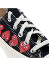 Converse Chuck Taylor Low Top Sneakers P1K126 BLACK - COMME DES GARCONS - BALAAN 10