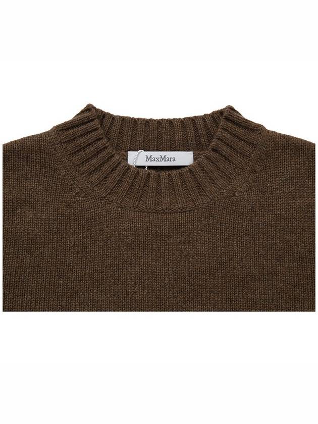 Tobacco Omelia Cashmere Sweater Omelia 010 - MAX MARA - BALAAN 3