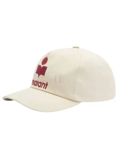 Tyron Embroidered Logo Ball Cap Ivory - ISABEL MARANT - BALAAN 2