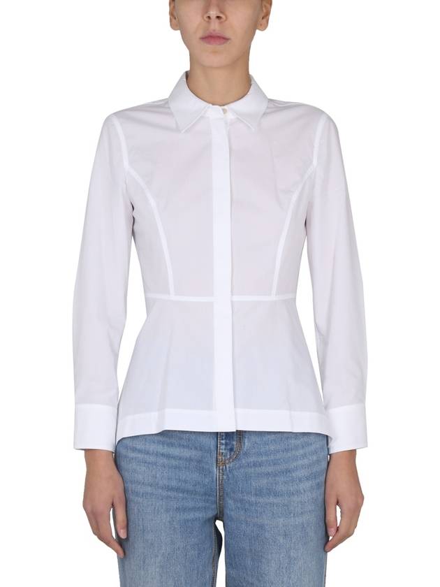 Poplin Shirt White - TORY BURCH - BALAAN 2