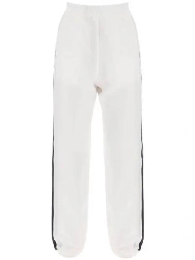 Twill Logo Jogger Track Pants White - MONCLER - BALAAN 2