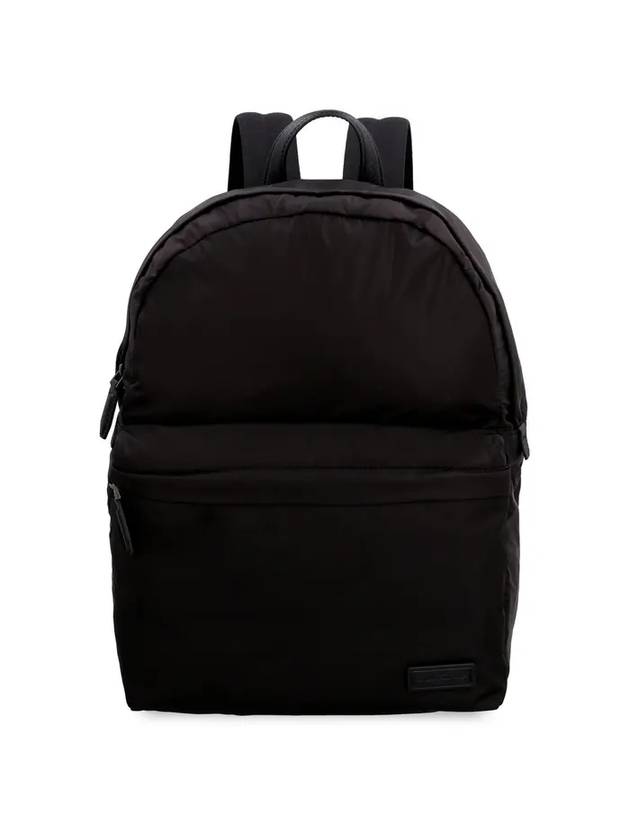 Logo Detail Backpack Black - SALVATORE FERRAGAMO - BALAAN 1