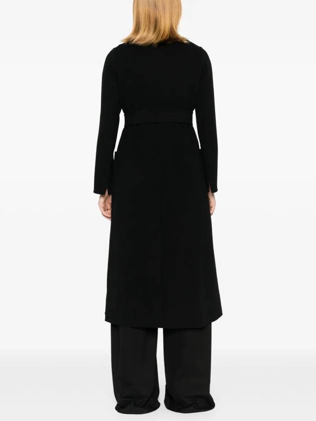 Paolore Wool Robe Single Coat Black - S MAX MARA - BALAAN 5