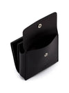 Tri-Fold Logo 3-Fold Card Wallet Black - ACNE STUDIOS - BALAAN 4