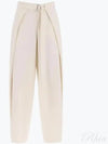 Belt Wide Pants Ivory - AMI - BALAAN 2