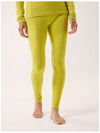 Women's Rho Merino Wool Bottom Leggings Green - ARC'TERYX - BALAAN 3