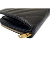 Women s 403723 Monogram Black Leather Compact Zipper Around Half Wallet - SAINT LAURENT - BALAAN 5