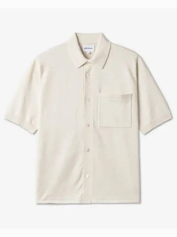 Rolo Linen Short Sleeve Shirt White N4505720219 - NORSE PROJECTS - BALAAN 1