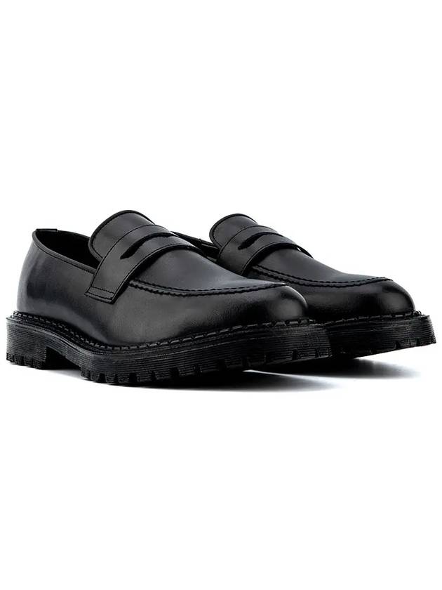 Venetian Penny Loafers Black - BSQT - BALAAN 3