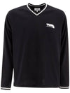 Flax Fox Long Sleeve T-Shirt Black - MAISON KITSUNE - BALAAN 2