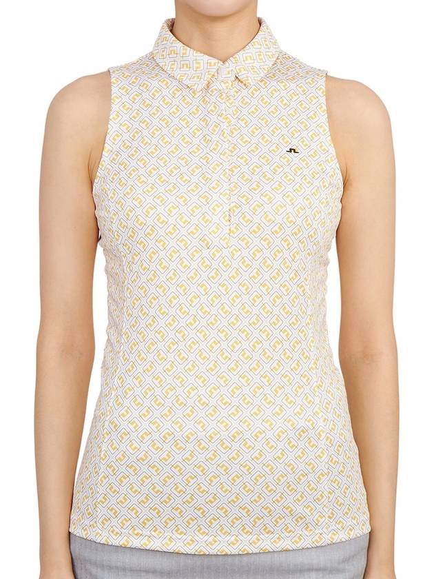 Golf Wear Women s Sleeveless T Shirt GWJT06821 A023 - J.LINDEBERG - BALAAN 2