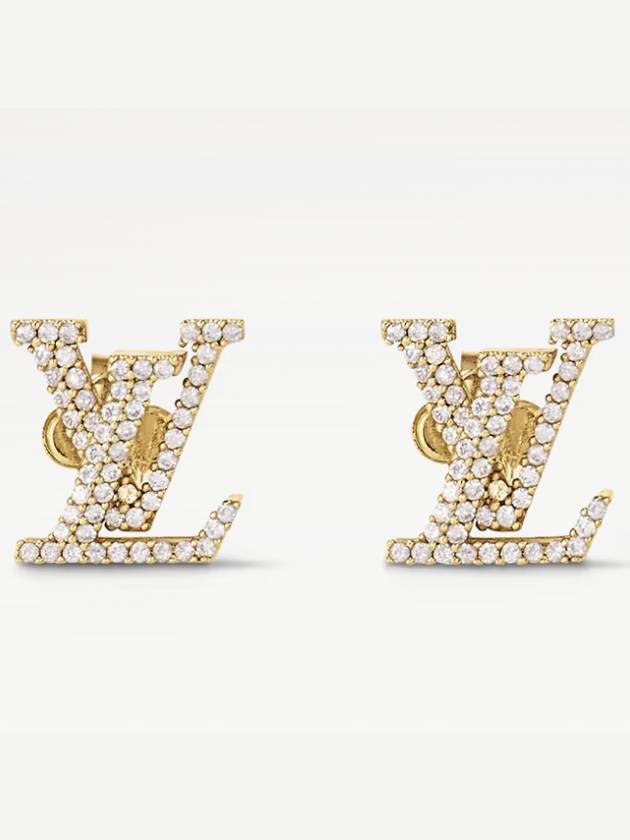 LV Iconic Earrings Gold - LOUIS VUITTON - BALAAN 6