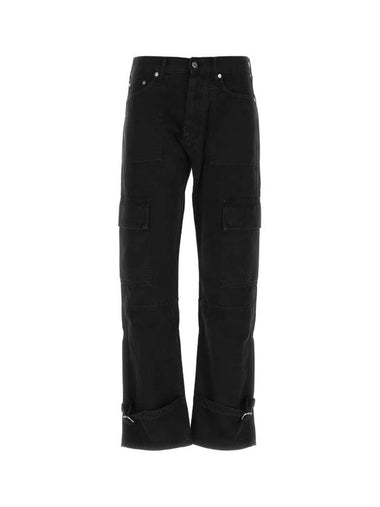 Pantalone Straight Pants Black - OFF WHITE - BALAAN 1