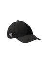 Re-Nylon Triangle Logo Baseball Cap Black - PRADA - BALAAN 2