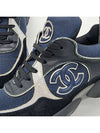 Women s Cruise Sneakers Navy Low Top - CHANEL - BALAAN 3