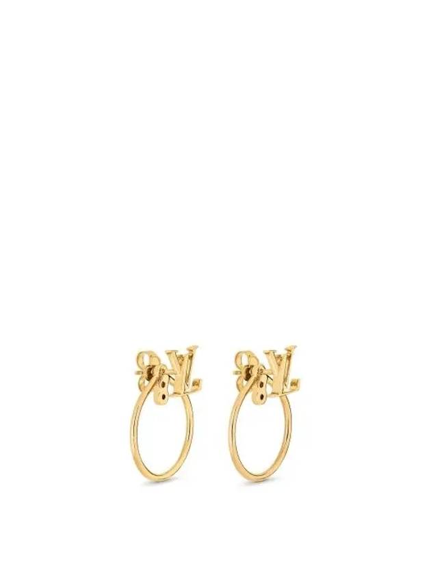 LV Eclipse Earrings Gold - LOUIS VUITTON - BALAAN 2