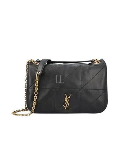 Jamie 4.3 Small Lambskin Shoulder Bag Black - SAINT LAURENT - BALAAN 2