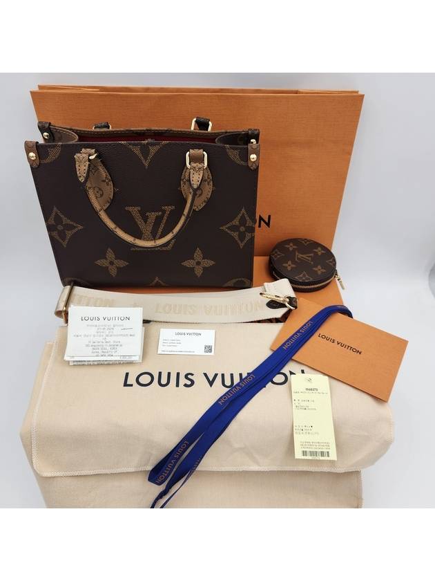 Women's OnTheGo PM Monogram Tote Bag Brown - LOUIS VUITTON - BALAAN 7