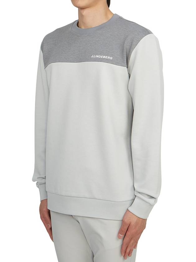 Jeff Crew Neck AMJS09078 U199 Men's Jeff Crew Neck - J.LINDEBERG - BALAAN 4