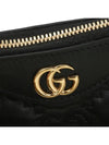 Women's GG Matelasse Leather Cross Bag Black - GUCCI - BALAAN 6