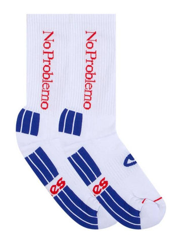 No Problemo Socks White - ARIES - BALAAN 1