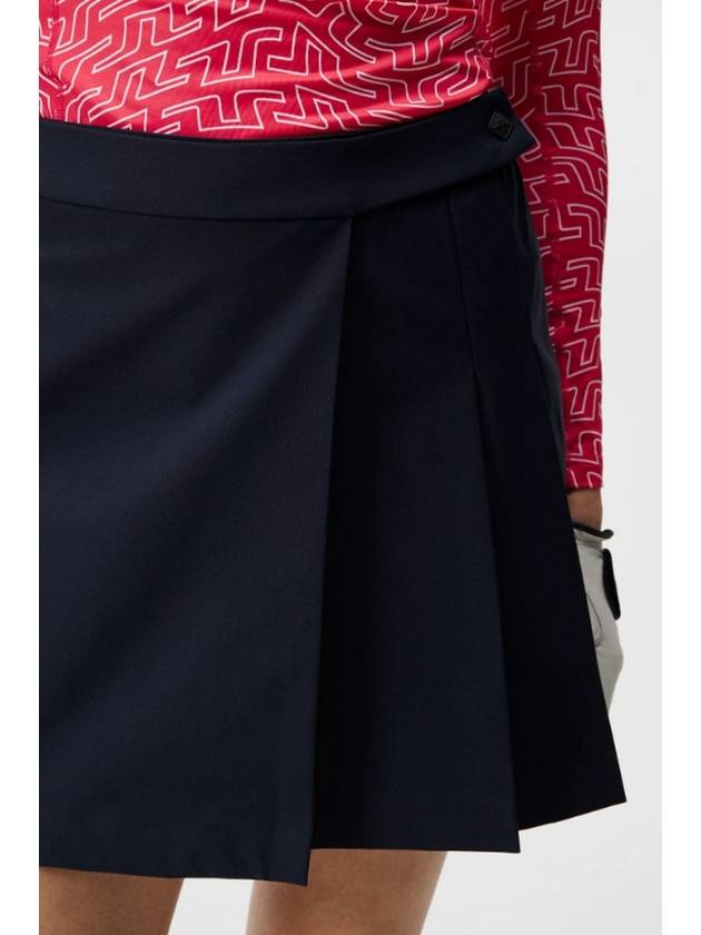 Women s Golf Cataleya Pleated Skirt Navy - J.LINDEBERG - BALAAN 5