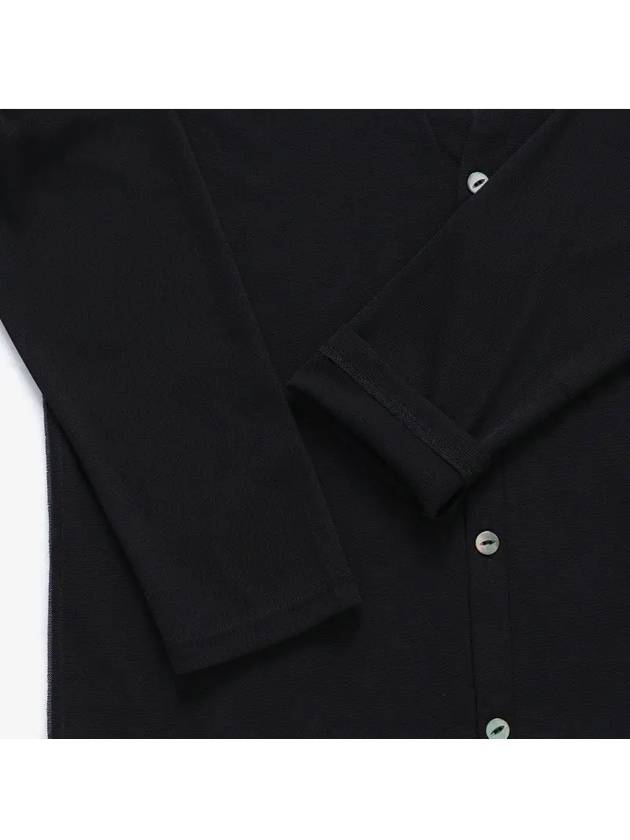 NS265 C Black Poly Mesh V Neck Men s Cardigan - NEEDLES - BALAAN 4