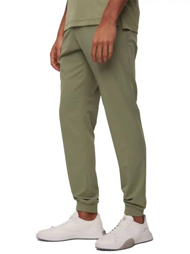 Genuine Men s Cuff Jogger Pants Oil Green GMPA09667 M311 - J.LINDEBERG - BALAAN 4