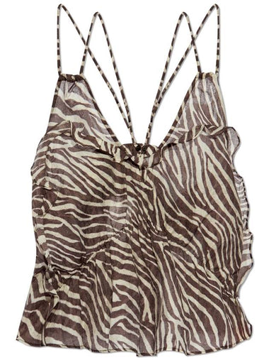 Iro Top Vojita, Women's, Brown - IRO - BALAAN 1